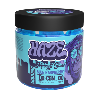 Haze Midnight Blend Gummies – Indica 2000mg – 4000mg