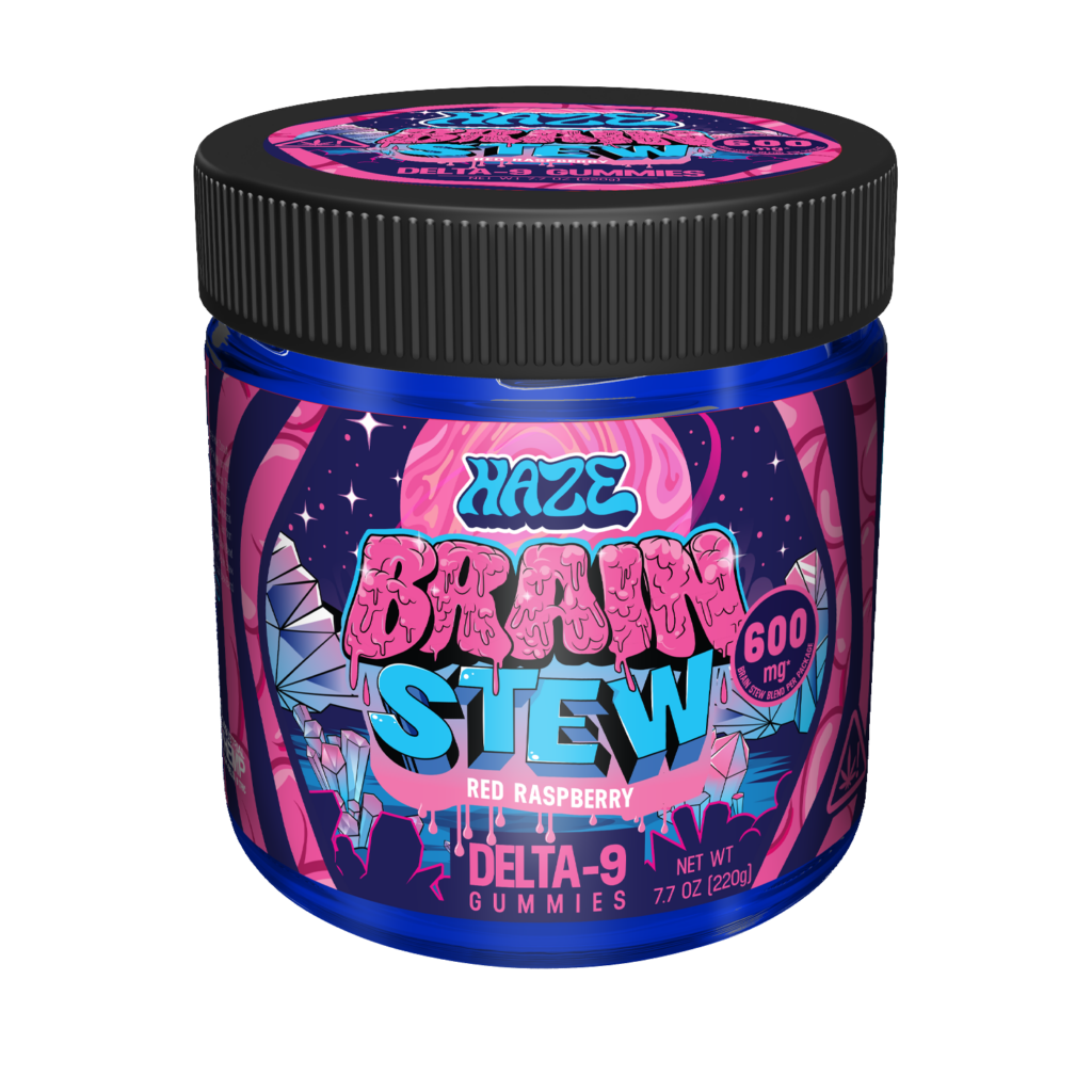 Haze Brain Stew Delta 9 Gummies (Hybrid)